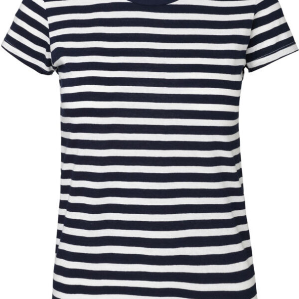 white/navy stripe