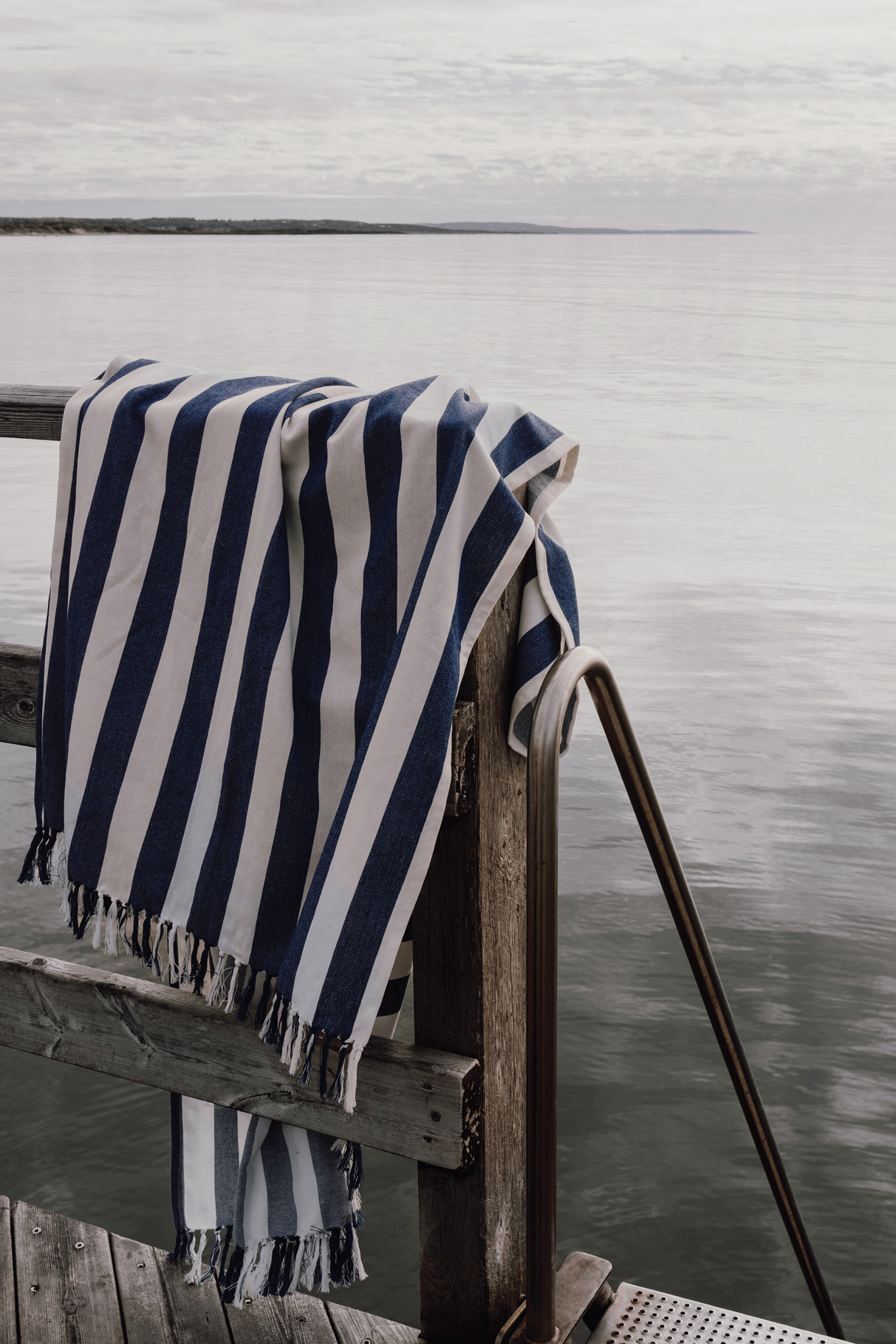 Paplūdimio rankšluostis VINGA Ornos GRS hammam family towel - Image 3